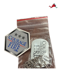 Vintage Courage Under Fire (1996) Promotional Movie Dog Tag + Badge