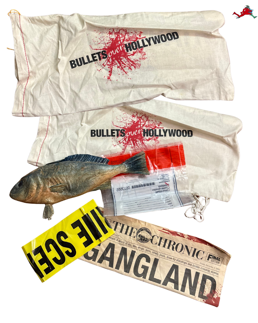 Vintage Bullets Over Hollywood (2005) Promotional Crime Scene Kit