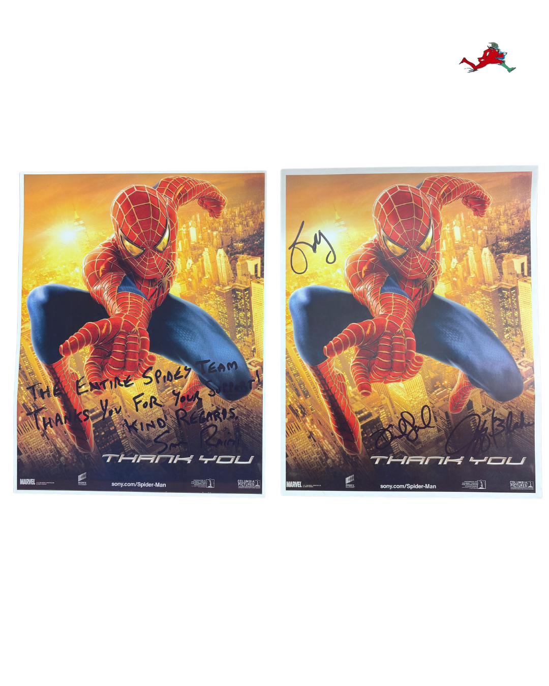 Official Cast & Crew Gift for Sam Raimi’s Spider-man 2 (2004)