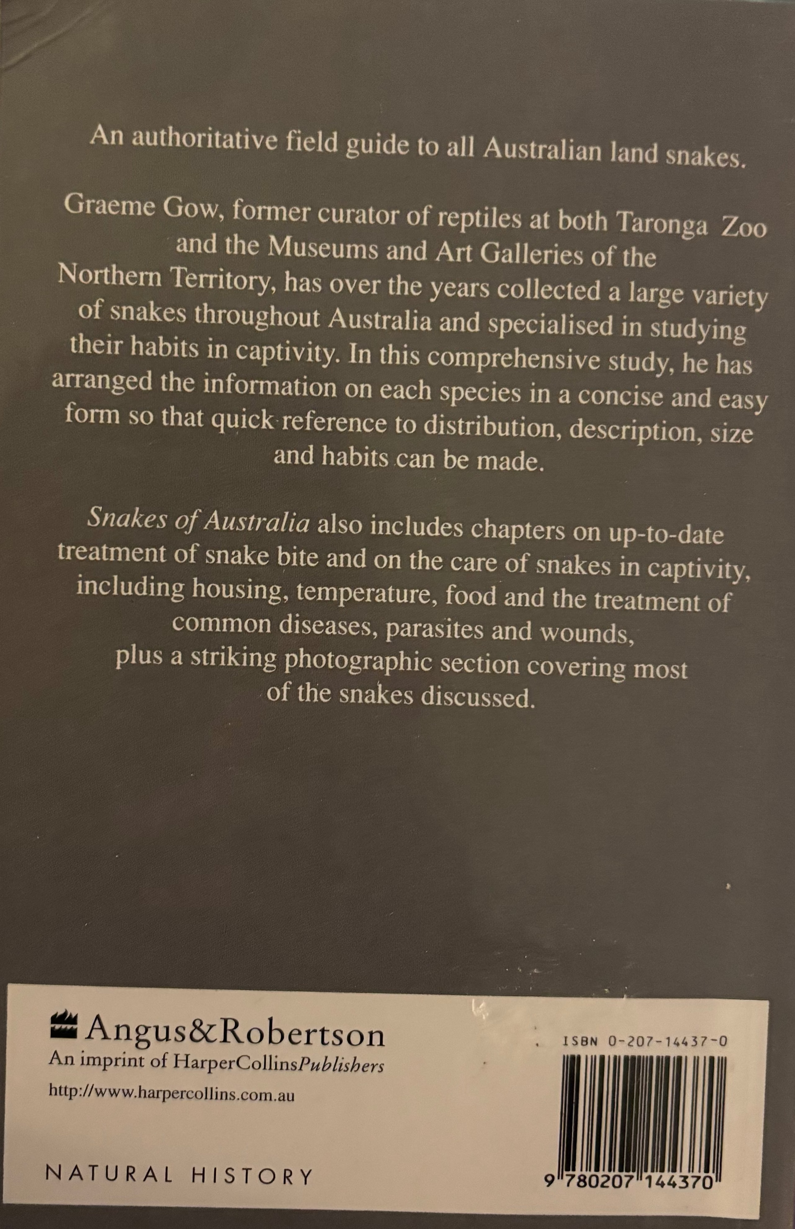 Snakes of Australia