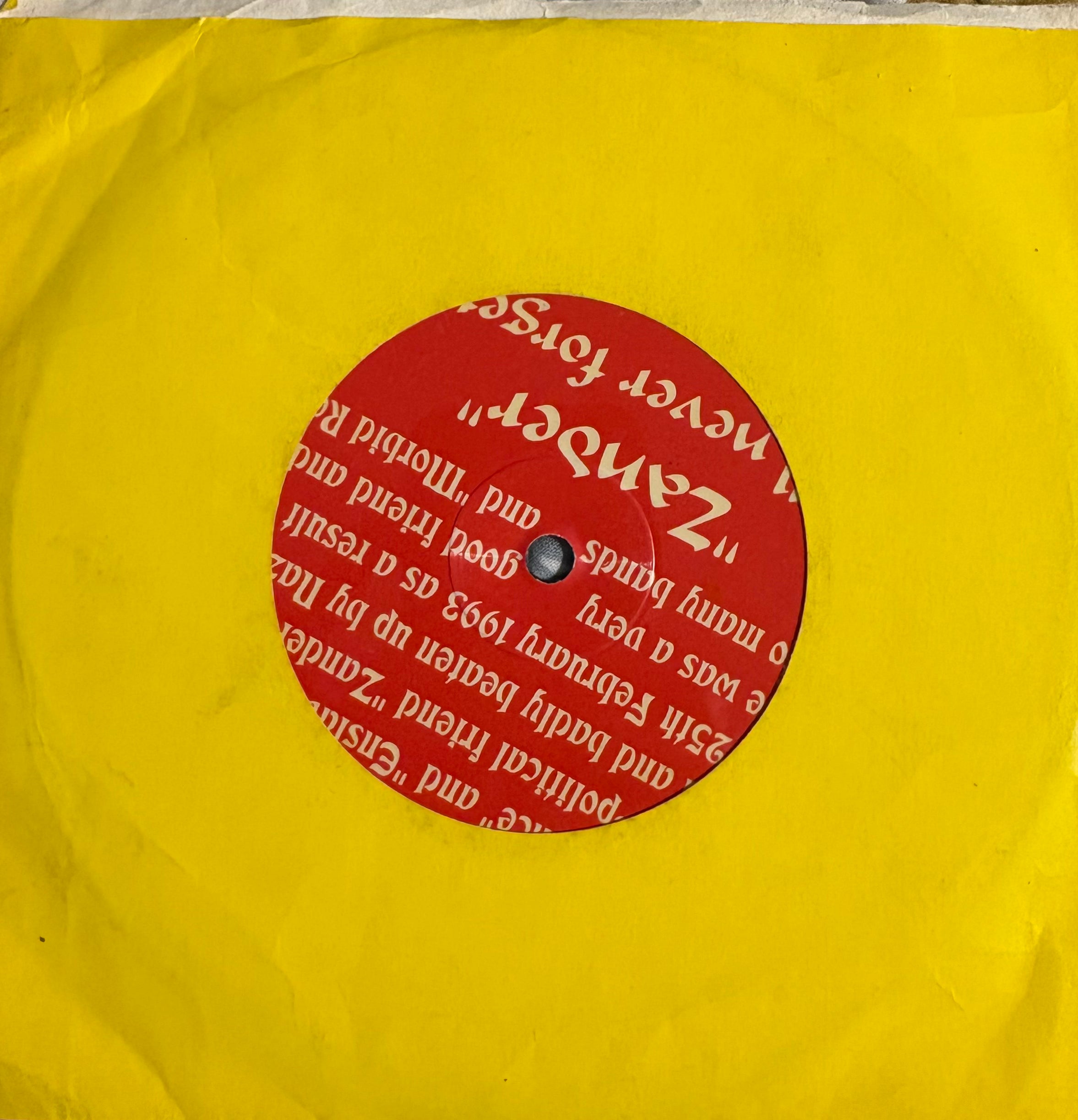 Various – Mike "Zander" Zerna – 7", DE 1993