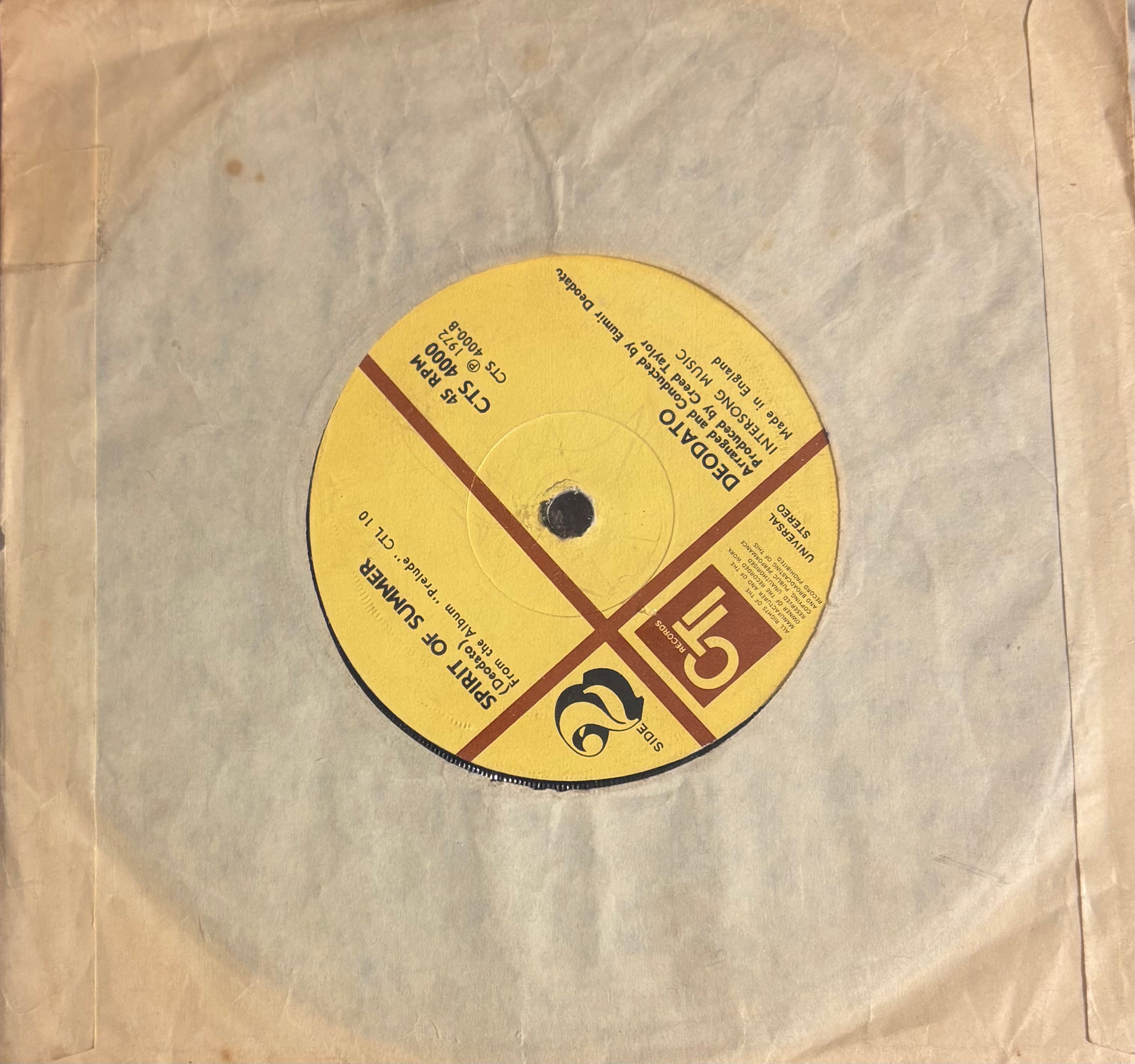 Deodato – Also Sprach Zarathustra (2001) – 7", UK 1973