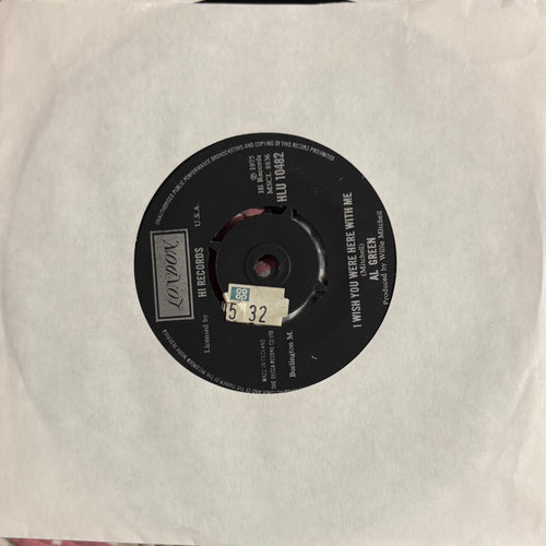 Al Green – L-O-V-E (Love) – 7", UK 1975
