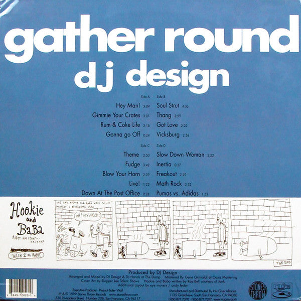 DJ Design – Gather Round — back cover
