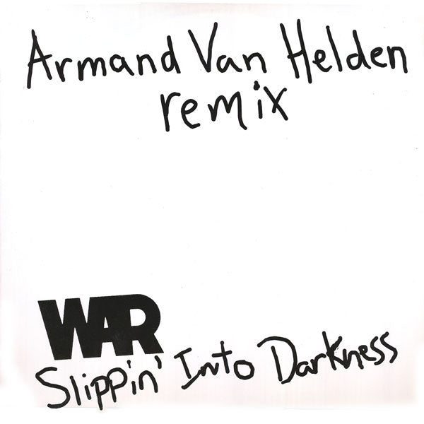 War – Slippin' Into Darkness (Armand Van Helden Remix) — front cover