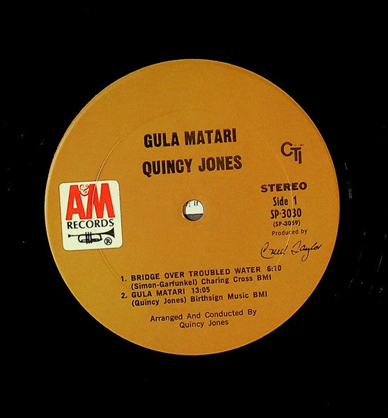 Quincy Jones – Gula Matari – LP, US 1970