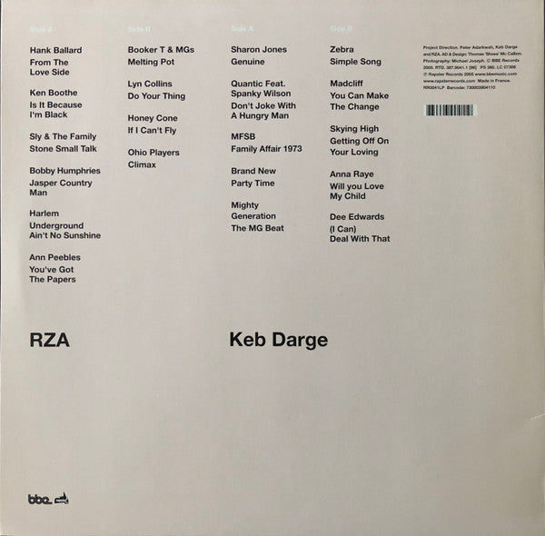 RZA & Keb Darge – The Kings Of Funk — back cover