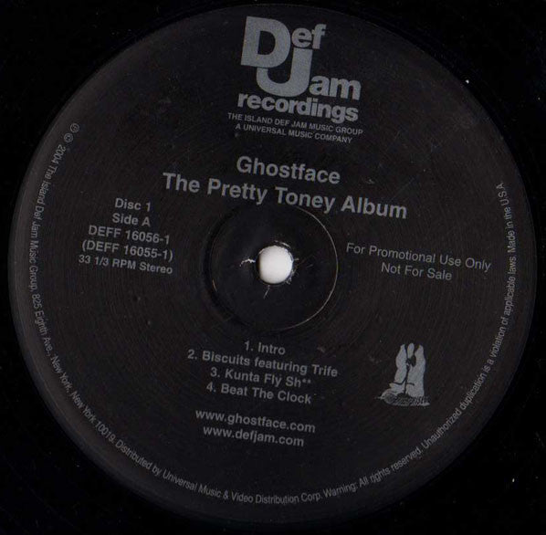 Ghostface Killah – The Pretty Toney Album – 2xLP, US 2004