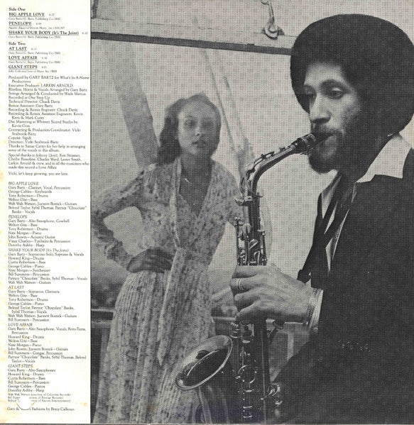 Gary Bartz – Love Affair – LP, US 1978