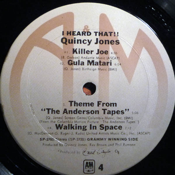 Quincy Jones – I Heard That!! – 2xLP, US 1976