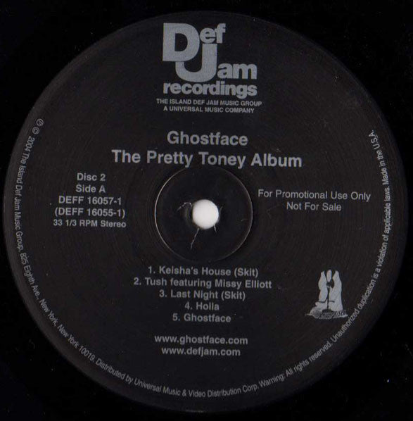 Ghostface Killah – The Pretty Toney Album – 2xLP, US 2004