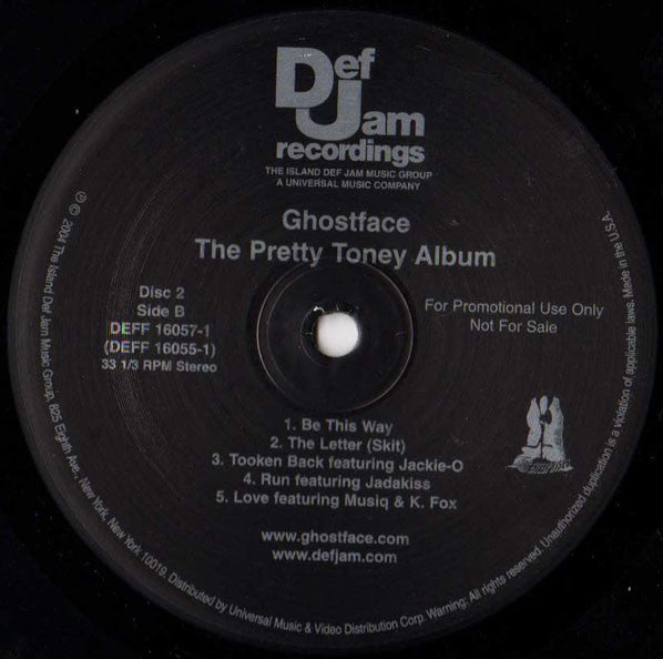 Ghostface Killah – The Pretty Toney Album – 2xLP, US 2004