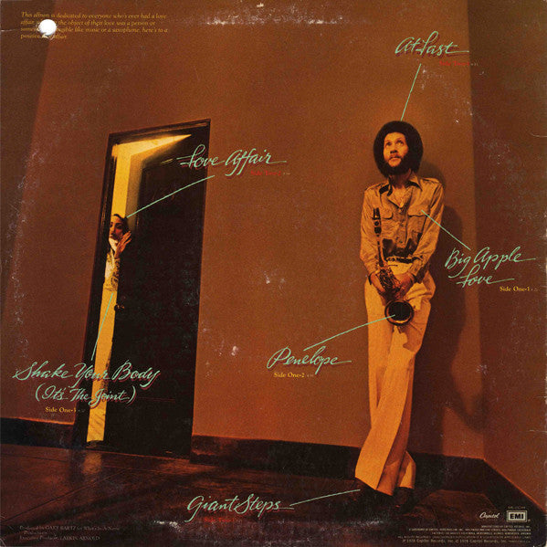 Gary Bartz – Love Affair — back cover