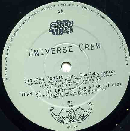 Audio Active / Universe Crew – What's Inside Your Afro? — back cover