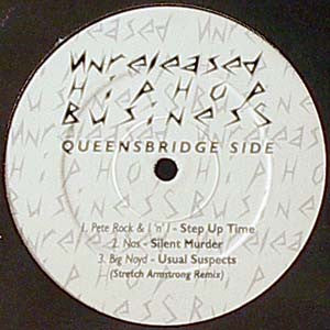 Various – Unreleased Hip Hop Business — back cover