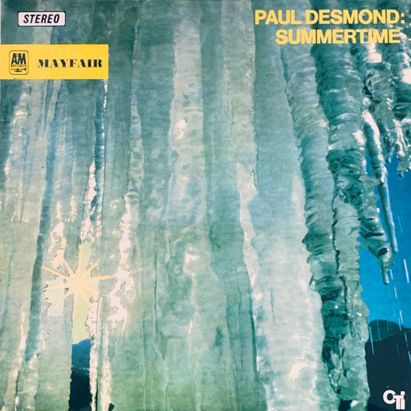 Paul Desmond – Summertime — front cover