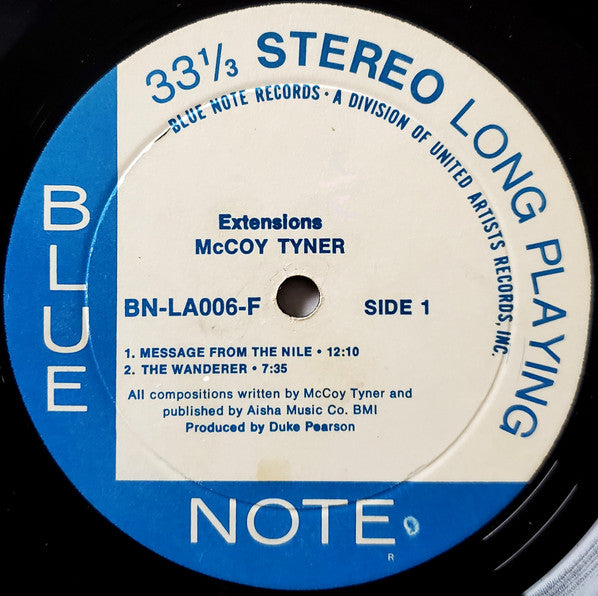 McCoy Tyner – Extensions – LP, US 1972