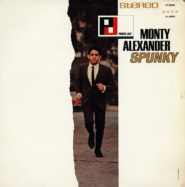 Monty Alexander – Spunky — front cover