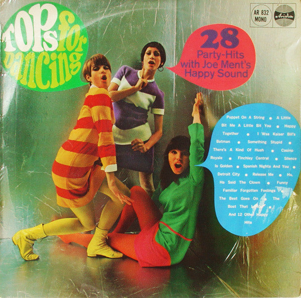 Jo Ment's Happy Sound – Tops For Dancing — front cover