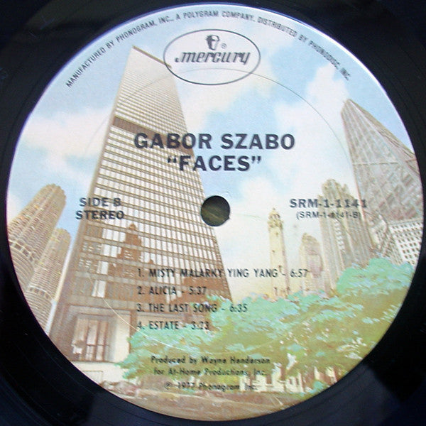 Gabor Szabo – Faces – LP, US 1977