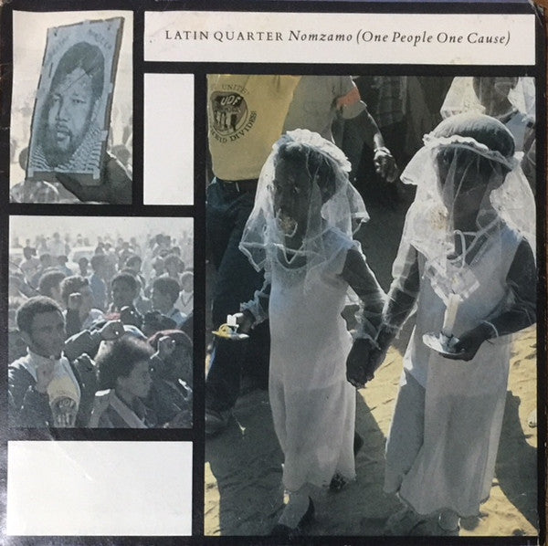 Latin Quarter – One People One Cause (Nomzamo) — front cover