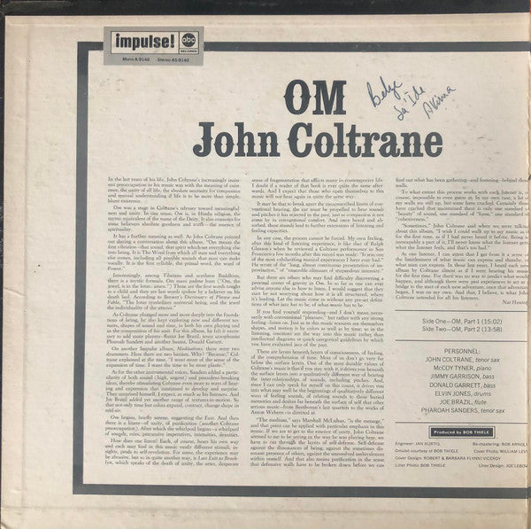 John Coltrane – Om — image 3