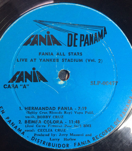 Fania All Stars – Live At Yankee Stadium (Vol. 2) — back cover