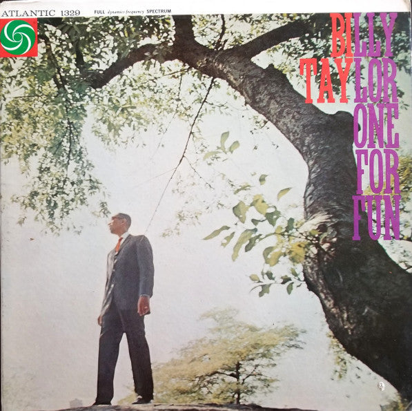 Billy Taylor – One For Fun — front cover