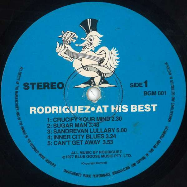 Rodriguez – At His Best (Damaged) – LP, AU 1977