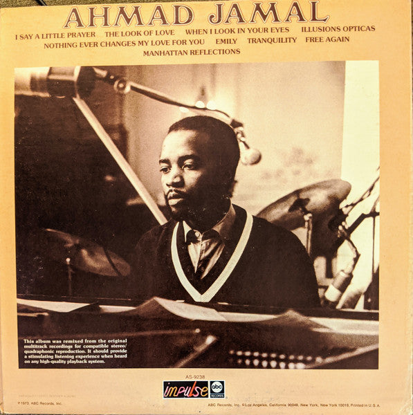 Ahmad Jamal – Tranquility — image 4