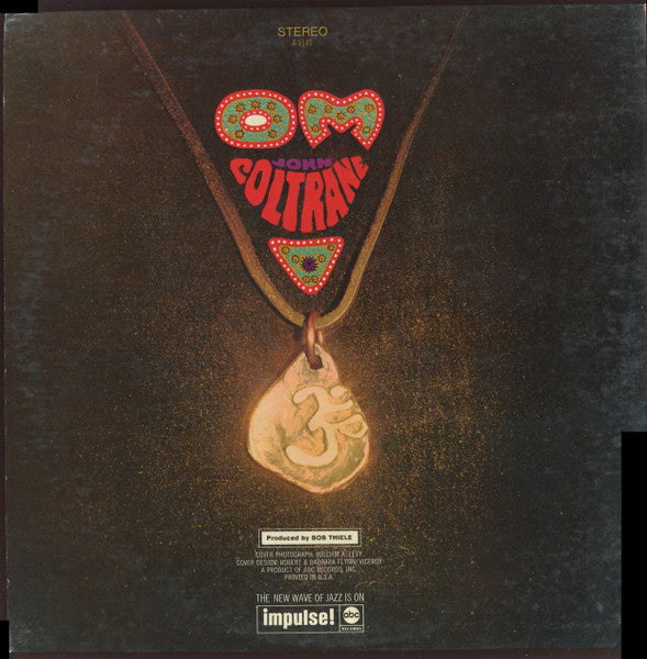 John Coltrane – Om — back cover