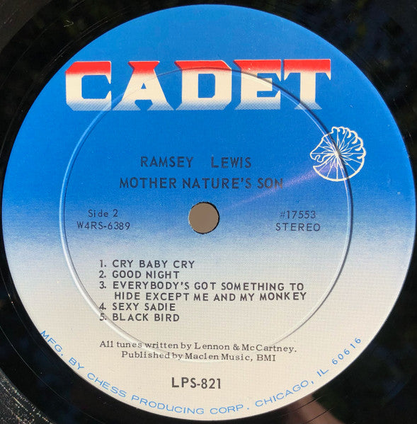 Ramsey Lewis – Mother Nature's Son – LP, US 1969