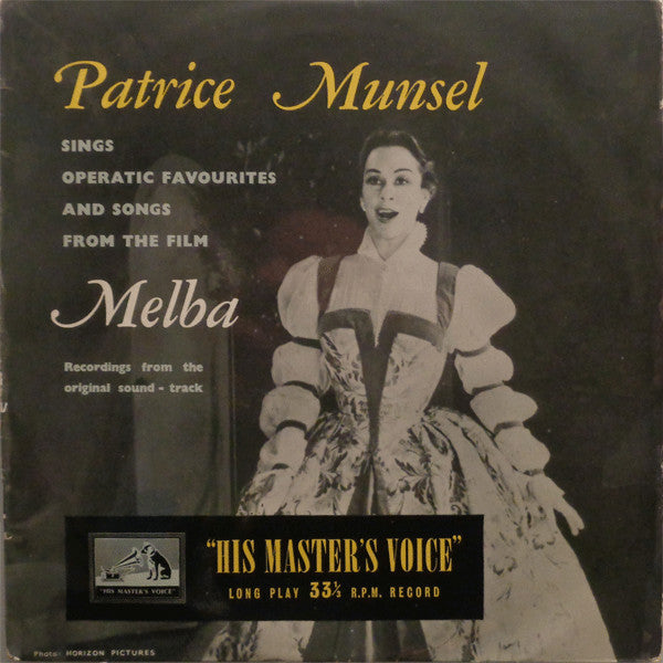 Patrice Munsel – Melba — front cover