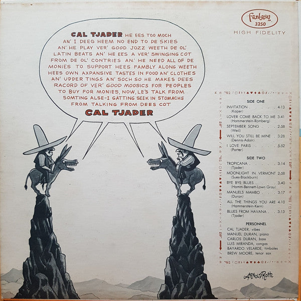 Cal Tjader – Latin Kick — back cover