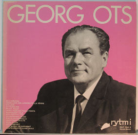 Georg Ots – Georg Ots — front cover