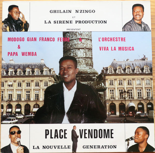 Modogo Gian Franco & Papa Wemba & Viva La Musica – Place Vendome La Nouvelle Generation — back cover