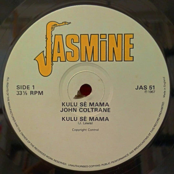John Coltrane – Kulu Sé Mama – LP, UK