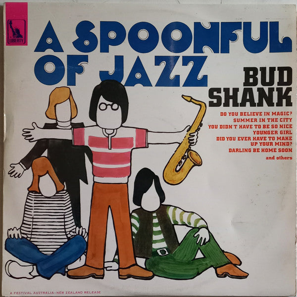 Bud Shank – A Spoonful Of Jazz — front cover