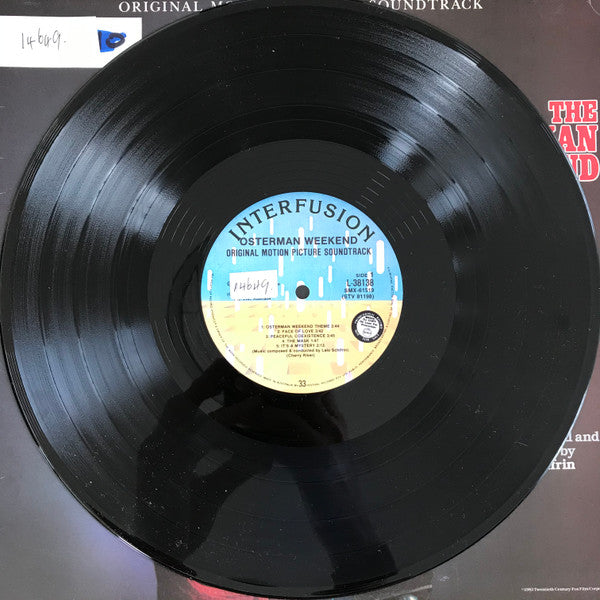 Lalo Schifrin – The Osterman Weekend (Original Soundtrack Recording) – LP, AU 1984