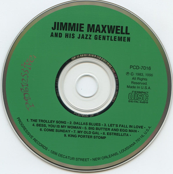 Jimmie Maxwell And His Jazz Gentlemen – Let's Fall In Love