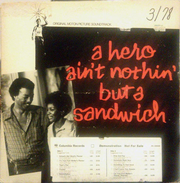 Hubert Laws Group – A Hero Ain't Nothin' But A Sandwich (Original Motion Picture Soundtrack) — front cover