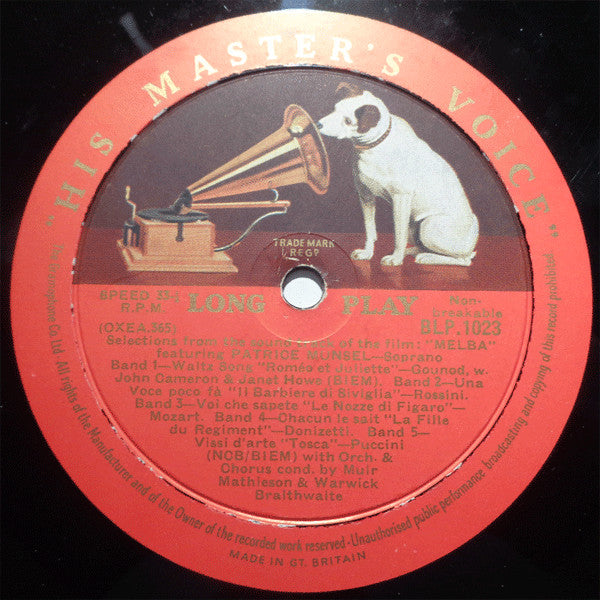 Patrice Munsel – Melba – 10", UK