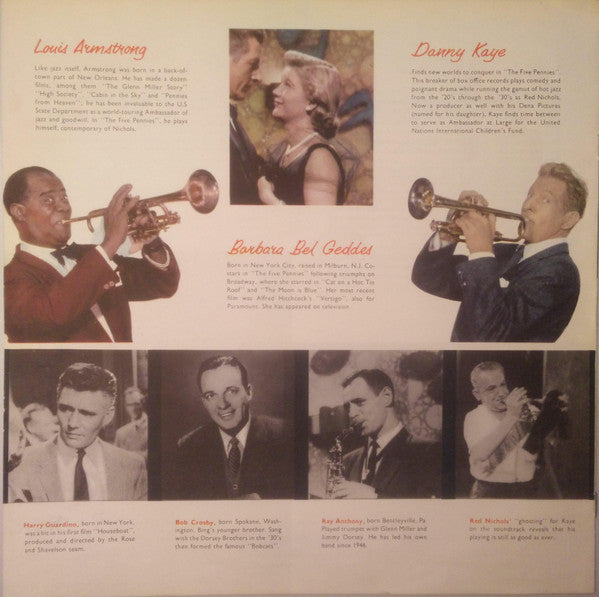 Danny Kaye (2) & Louis Armstrong – The Five Pennies – LP, UK 1959
