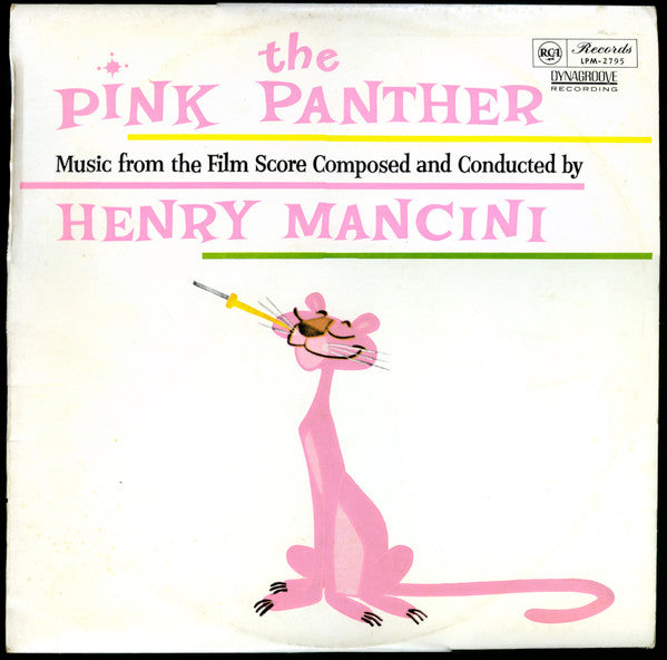 Henry Mancini – The Pink Panther (Music From The Film Score) — front cover