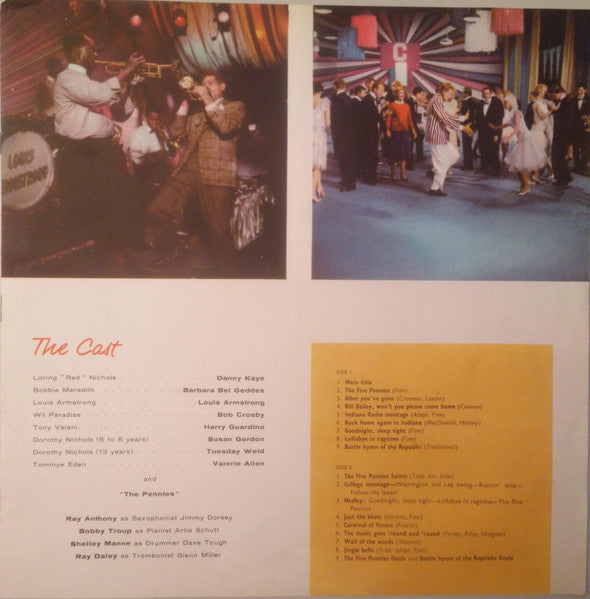 Danny Kaye (2) & Louis Armstrong – The Five Pennies – LP, UK 1959