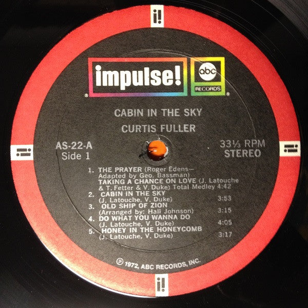 Curtis Fuller – Cabin In The Sky – LP, US 1972