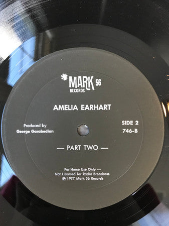 Muriel Earhart Morrissy – Amelia Earhart – LP, US 1977