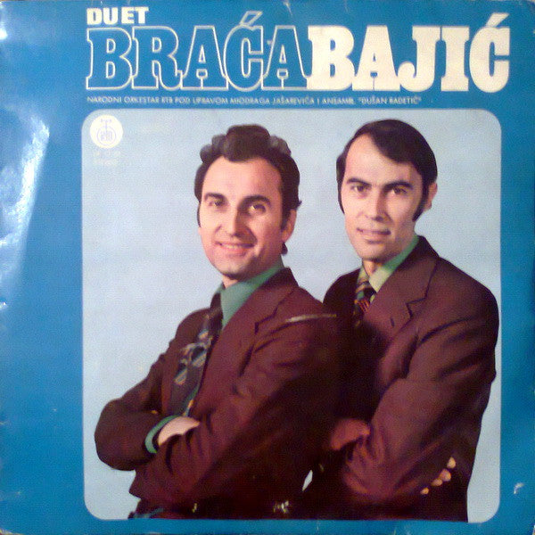 Braća Bajić – Duet Braća Bajić — front cover