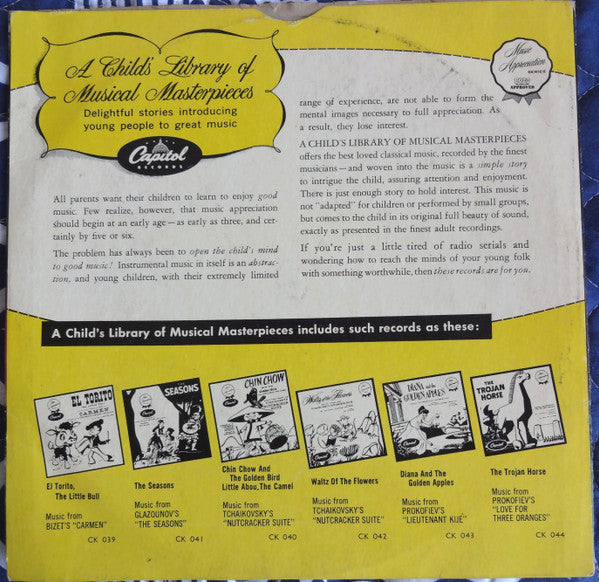 Art Gilmore With The Continental Symphony Orchestra – Peer Gynt's Adventures In Arabia — back cover