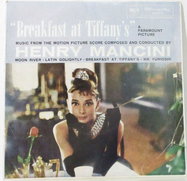 Henry Mancini – Breakfast At Tiffany's (Music From The Motion Picture Score) — front cover